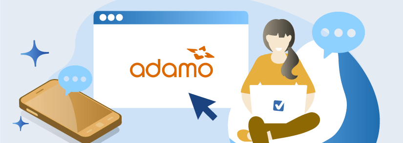 Formas de contactar con Adamo